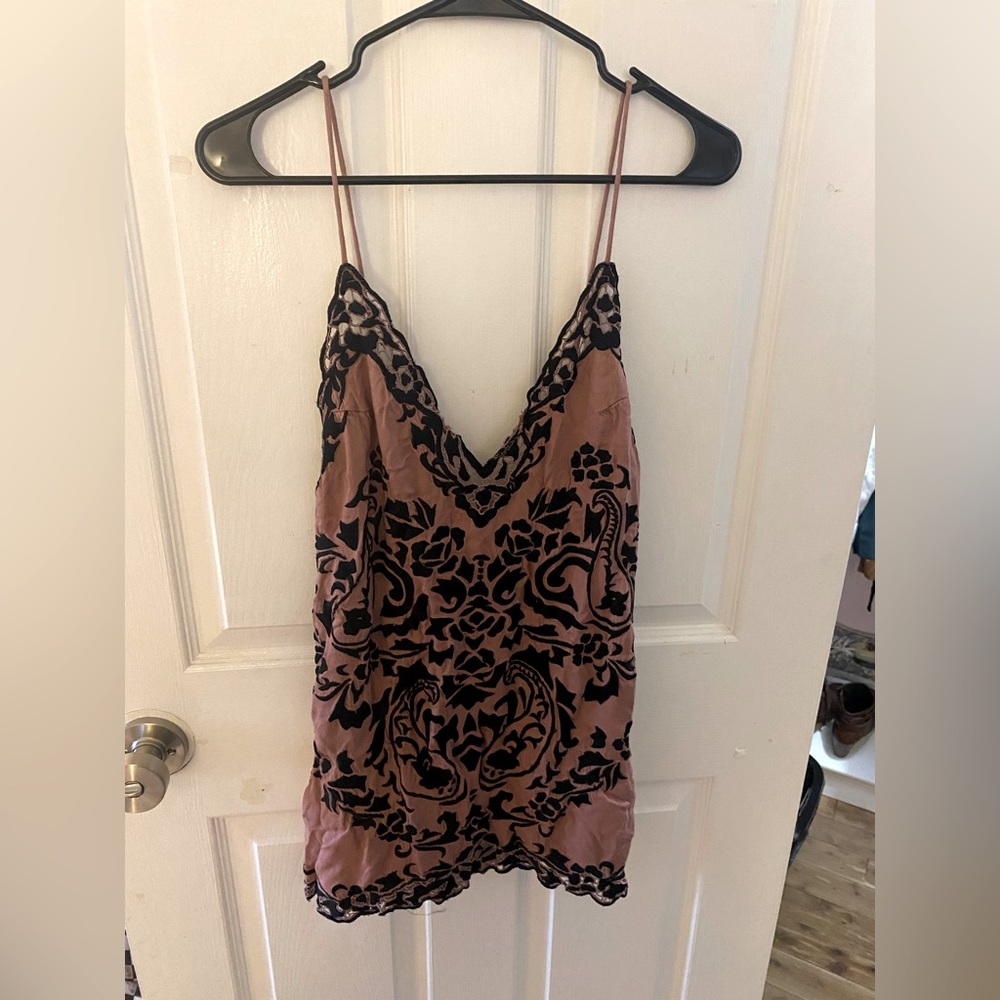 Pink Free People Mini Dress